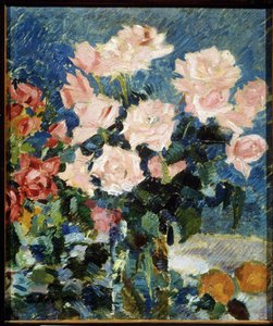 Rozen door Konstantin Alekseevich Korovin