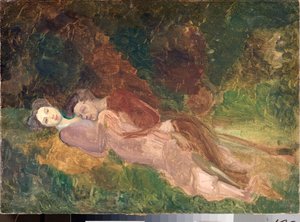 Geliefden door Konstantin Andreevic Somov