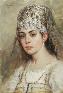 Vrouw van een bojaar, 1880s