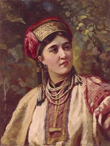 Meisje in Traditionele Kleding