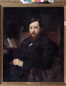 Portret van de componist Michail P. Azantsjevski door Konstantin Egorovich Makovsky