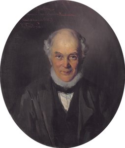 Portret van de vader van de kunstenaar