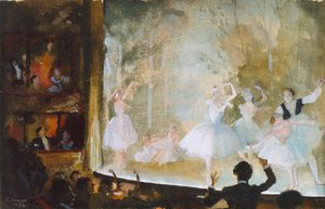 Russisch Ballet, Champs-Elysees: Les Sylphides, 1932