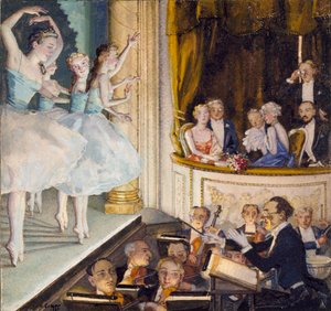 Russisch ballet, 1930