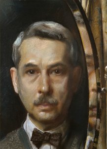 Zelfportret in een Spiegel, 1928