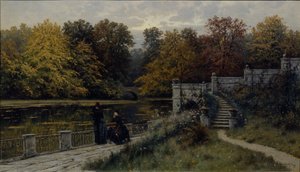 Het Łazienki-park