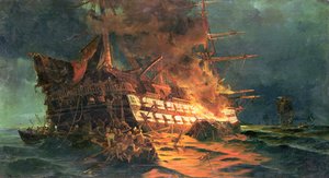 Het Verlies van de Ajax, bij Kaap Janissary