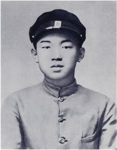 Kameraad Kim Il-sung in zijn schooljaren
