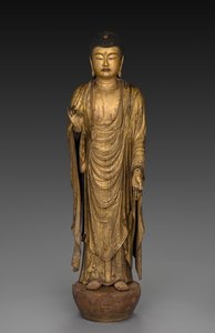 Boeddha van Oneindig Leven en Licht Amida Nyorai, 1269 door Koshun