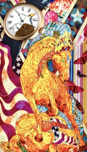 Patriottische paardencollage door Kostyantin Malginov