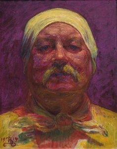Zelfportret, 1914 door Kristian Zahrtmann