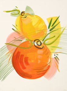 Frisse citrusvruchten door Kristin Cronic