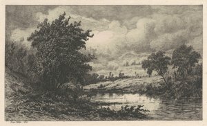 Aan de Shepang Rivier, Connecticut