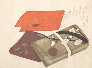 Zakboeken, 19e eeuw door Kubo Shunman