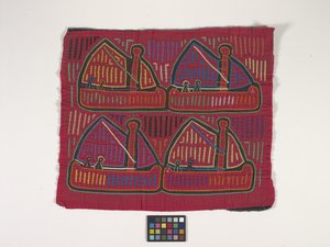 Shirtpaneel (Mola) door Kuna Indian Culture