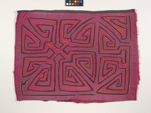 Shirtpaneel (Mola) door Kuna Indian Culture