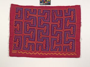 Shirtpaneel (Mola) door Kuna Indian Culture