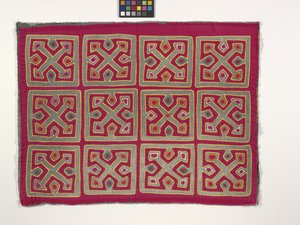 Shirtpaneel (Mola) door Kuna Indian Culture