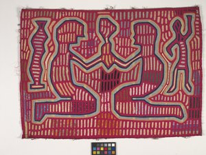 Shirt Paneel (Mola) door Kuna Indian Culture