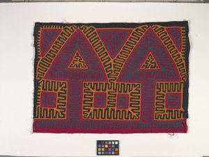 Shirt Paneel (Mola) door Kuna Indian Culture