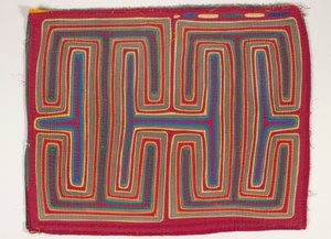 Shirt Paneel (mola), c.1950 door Kuna Indian Culture