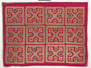 Shirt Paneel (mola), c.1950 door Kuna Indian Culture