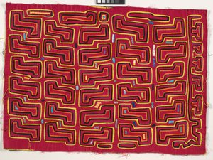 Shirt Paneel (mola), c.1950 door Kuna Indian Culture