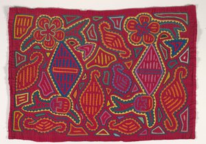 Shirt Paneel (mola), c.1950 door Kuna Indian Culture