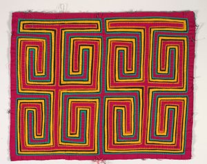 Shirt Paneel (mola), ca. 1950 door Kuna Indian Culture