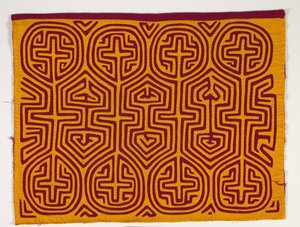 Shirt paneel (mola), ca. 1950