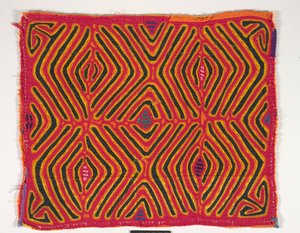 Shirt paneel (mola), ca. 1950 door Kuna Indian Culture