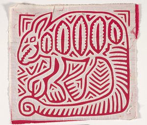 Shirt paneel (mola) door Kuna Indian Culture