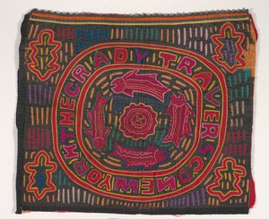 Shirt paneel (mola) door Kuna Indian Culture