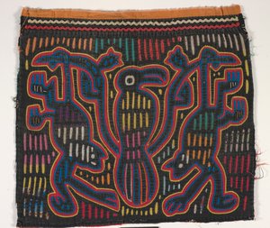 Shirt paneel (mola) door Kuna Indian Culture