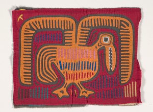 Shirt paneel (mola) door Kuna Indian Culture