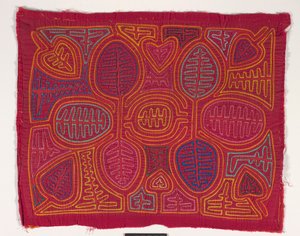 Shirt paneel (mola) door Kuna Indian Culture