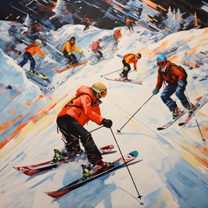 Het tweehonderdvierenzestigste schilderij sinds de tweede keer dat de koudste winternachten voorbij zijn 1