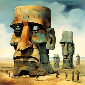 Paaseiland Moai 2