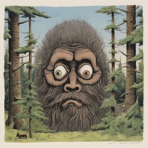 gezicht in de bomen 2