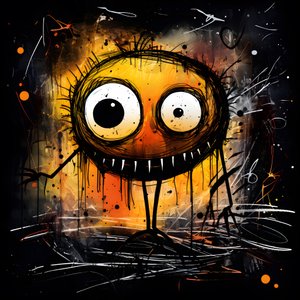 Halloween-Monster 1 door Kurt Heppke