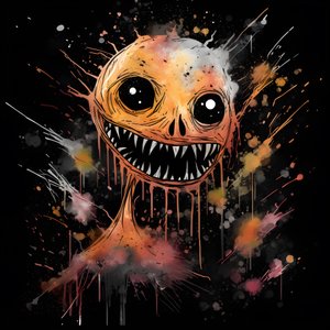 Halloween-Monster 4 door Kurt Heppke