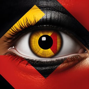 een oog dat eruitziet als een doelwit