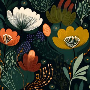 Moderne abstracte vormen Marimekko 2