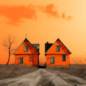 twee oranje huizen 1