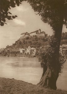 Burghausen aan de Salzach door Kurt Hielscher