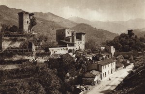 Italië: Castello Verrucola, Fivizzano door Kurt Hielscher