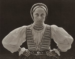 Roemenië: Ghinda, Saksische vrouw