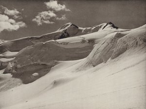 Wildspitze vanuit het westen door Kurt Hielscher