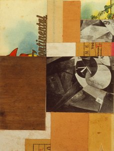 Continentaal door Kurt Schwitters