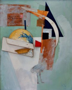 Halve Maan Ugelvik door Kurt Schwitters